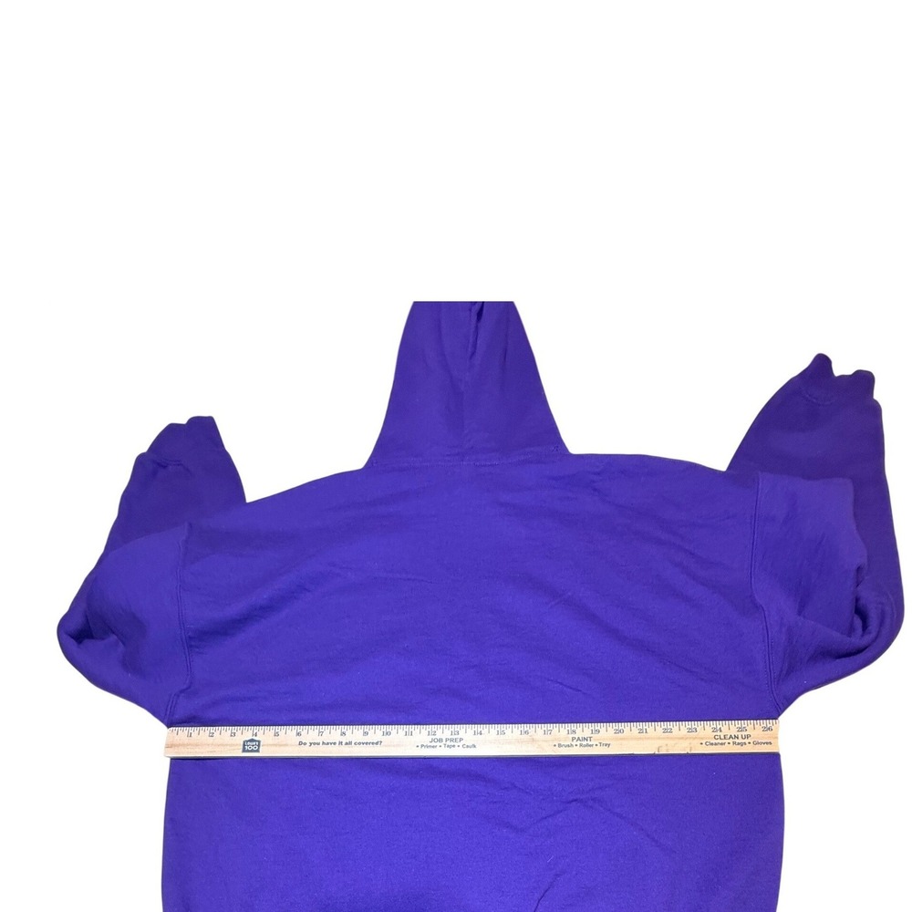 Gildan TCU Horned Frogs Purple Hoodie Sweatshirt Mens 2XL Pullover-980 - Picture 6 of 7